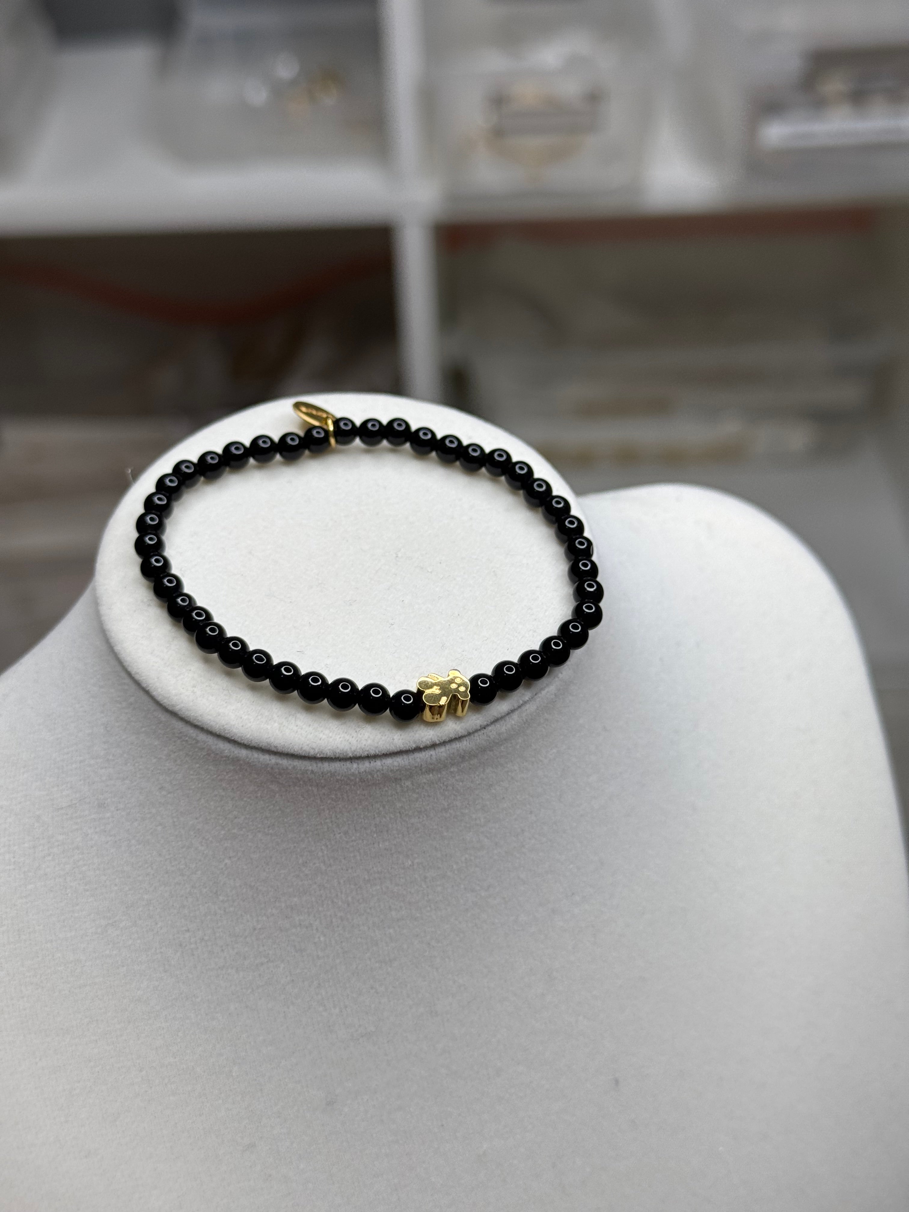 Oso all perlas (negro)