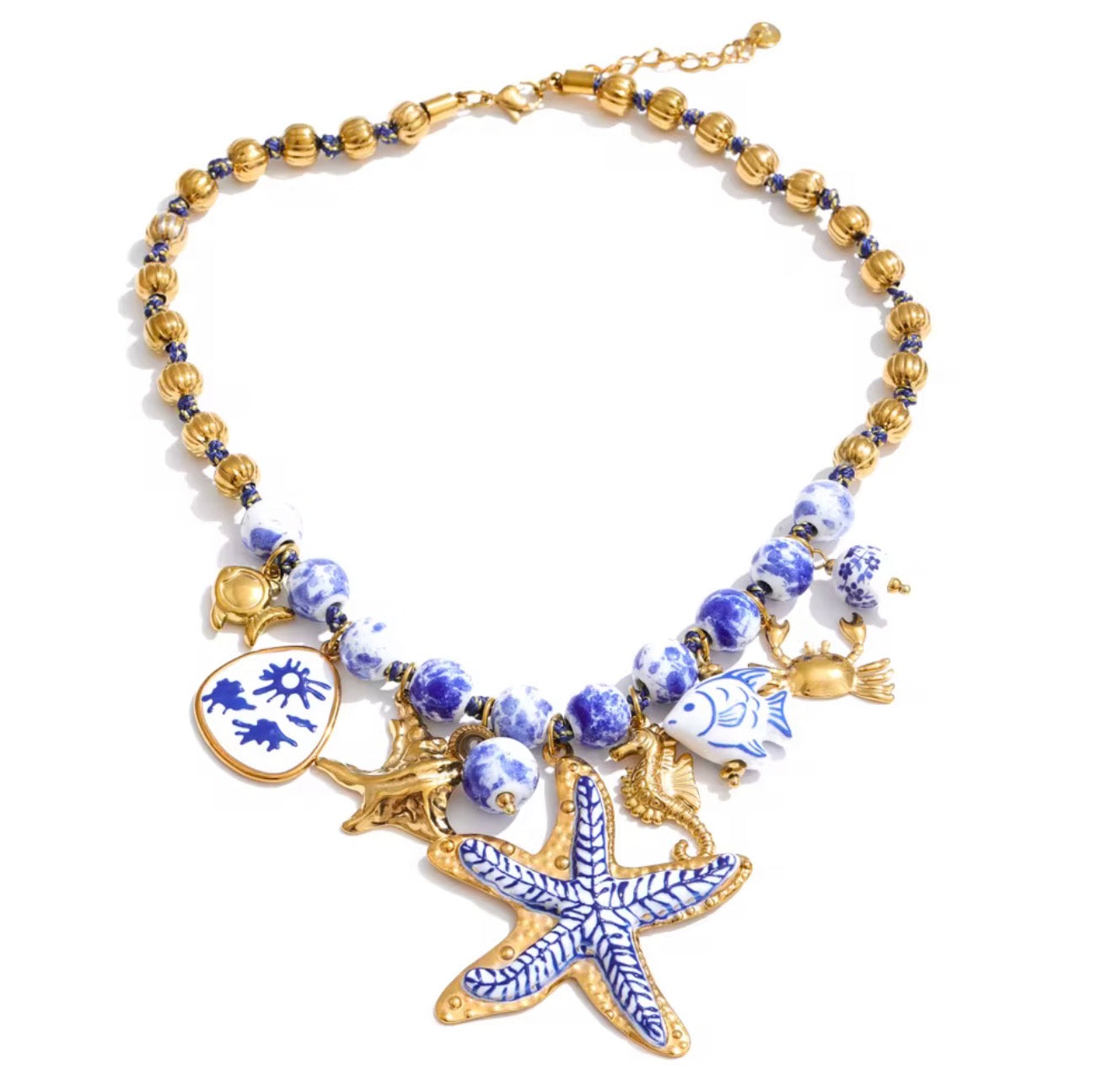 Summer charms necklace