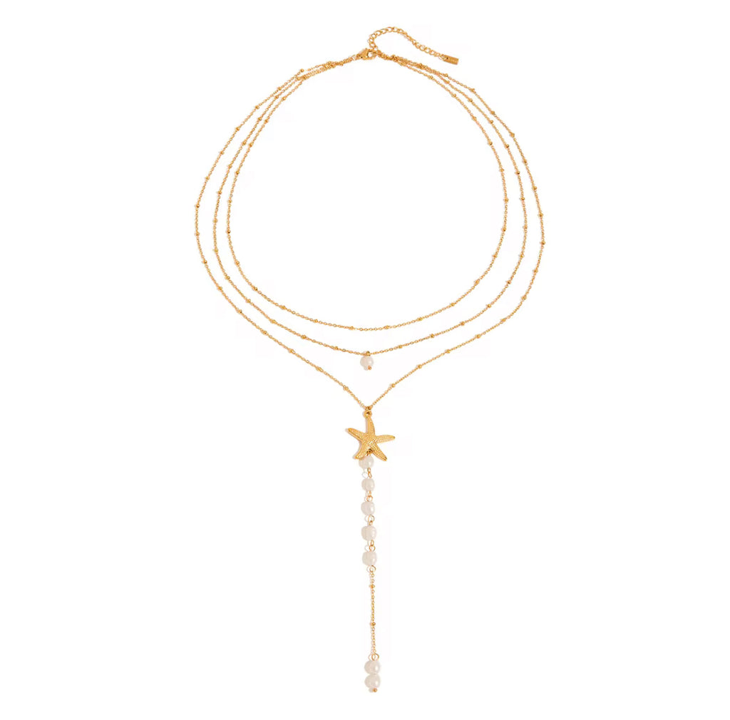 Layered necklaces