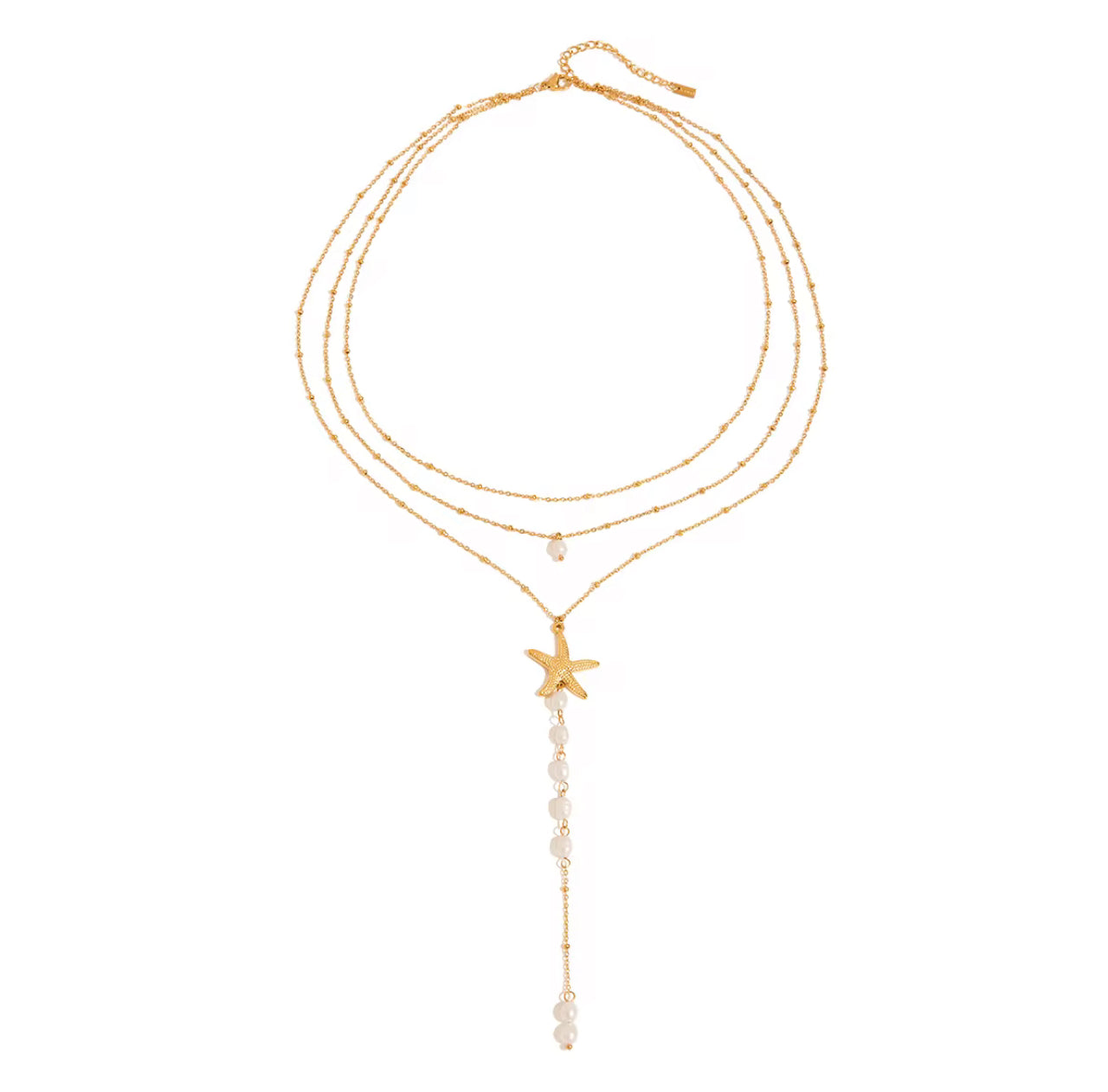 Layered necklaces