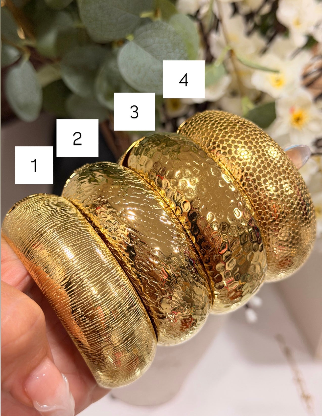 Open bangles